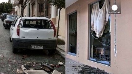 Terremoto de 6,1 grados en la escala de Richter en una isla griega