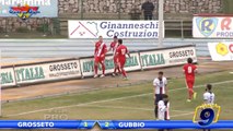 Grosseto - Gubbio 1-2 | Highlights and Goals Prima Div. Gir.B 22^ Giornata 2/2/2014