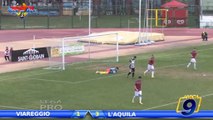 Viareggio - L'Aquila 1-3 | Highlights and Goals Prima Div. Gir.B 22^ Giornata 2/2/2014