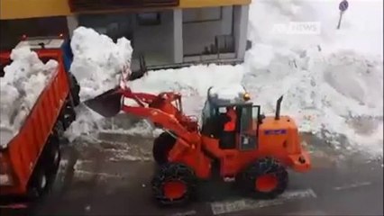 EMERGENZA NEVE, ARRIVA L'ESERCITO