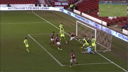 Rafik Djebbour scores against Yeovil