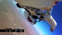 Le saut de Felix Baumgartner en caméras embarquées
