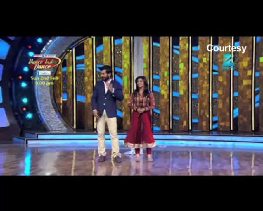 Swaralis aerial dance in Dance India Dance