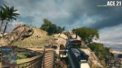 ACW-R vs ACE 21 Weapon Review - The Better Close Range Carbine - Battlefield 4