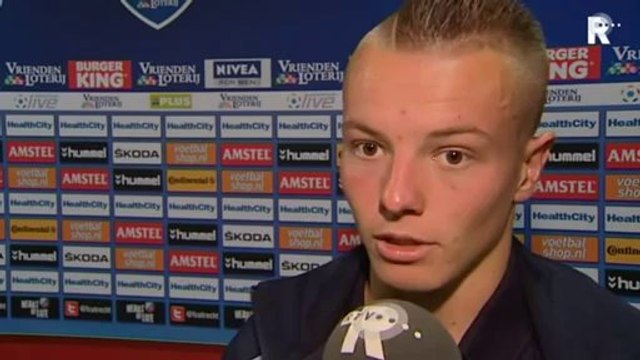 12-08-2012 Jordy Clasie na FC Utrecht - Feyenoord