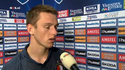 12-08-2012 Stefan de Vrij na FC Utrecht - Feyenoord
