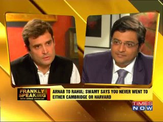 Rahul Gandhi on Subramanian Swamy's charge on education