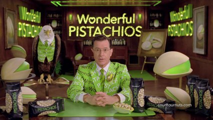 Stephen Colbert Wonderful Pistachios 2014 Super Bowl XLVIII Commercial