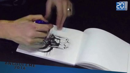 Jock dessine Judge Dredd en exclusivité pour 20 Minutes