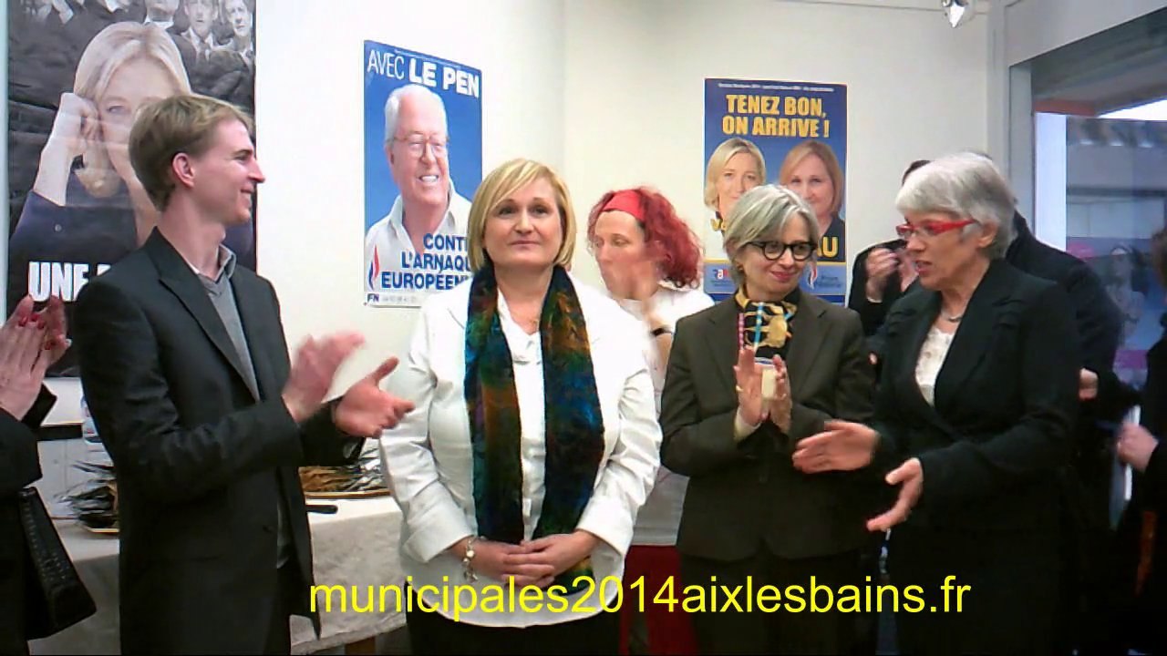 Journal de Campagne n°8: Inauguration du Local Aix-Les-Bains Bleu Marine