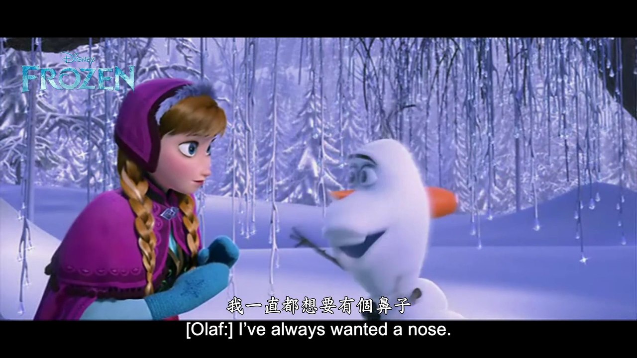 Frozen Olaf shows (with Subtitle)