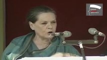 UPA chairperson Sonia Gandhi attacks BJP in Gulbarga rally