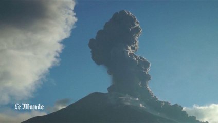 Eruption du Tungurahua en Equateur