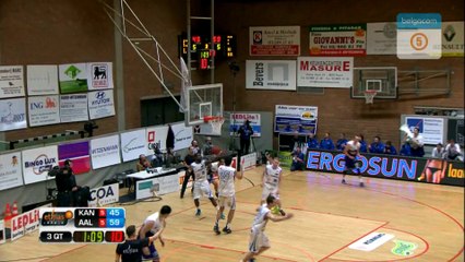 Kangoeroes Basket Willebroek 62 - 81 Okapi Aalstar (FR)