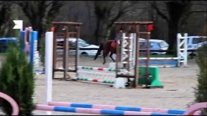 Saut d'obstacles à Tiregand