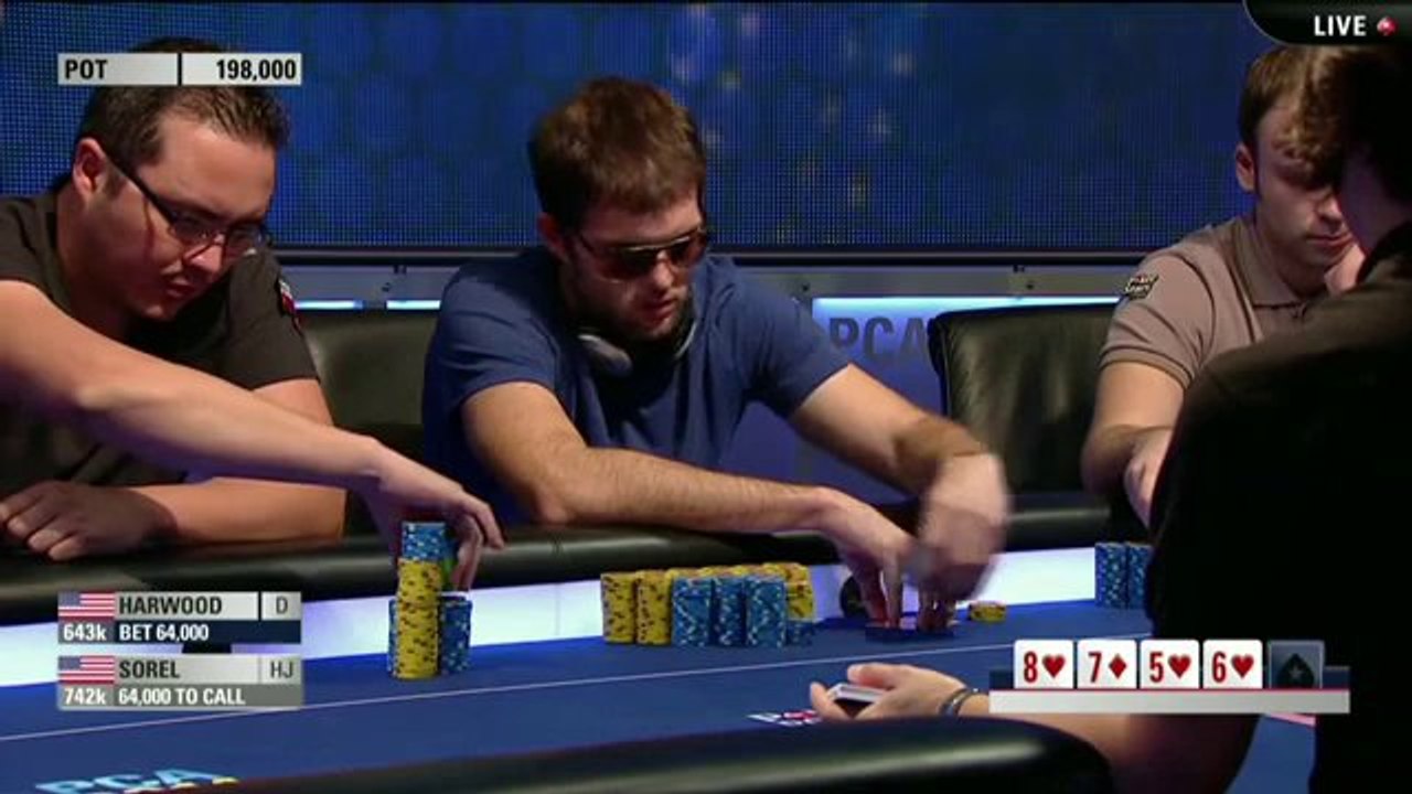 PCA 2014 - turniej pokerowy na żywo - Turniej Główny PCA, dzień 4