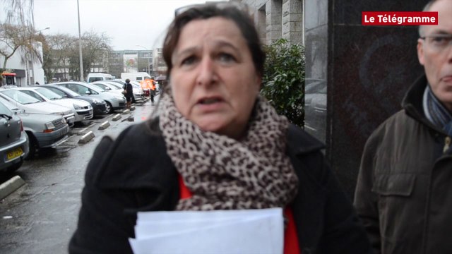 Lorient. Manifestation du Service pénitentiaire d'insertion et de probation