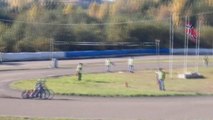 Speedway Motorcycle Racing Heat 3 - 4 Bikes