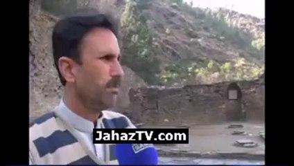 1000 year old impressive historical mosque on rock top in Swat