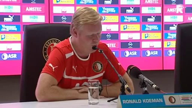 17-08-2012 Persconferentie vooraf aan Feyenoord - SC Heerenveen