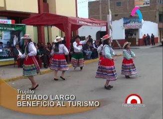 Скачать видео: Según datos de la Cámara de Turismo de Trujillo, esta ciudad es la que ha recibido más visitantes tanto nacionales y extranjeros en el último feriado largo