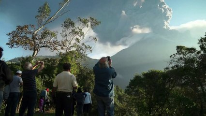 Alerta no Equador por causa de vulcão