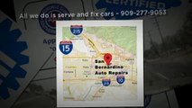 Auto Repair: 92410 Brakes & Alignment - San Bernardino