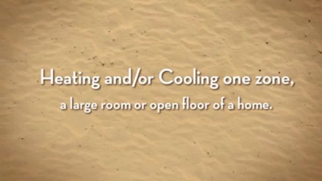 Ductless Mini-Split Air Conditioning/Heat Pump.