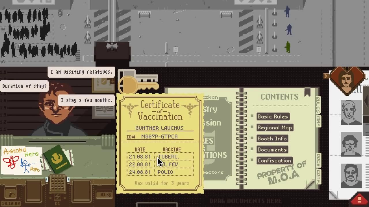 Papers, Please avec Fanta - Episode 8 - Playthr...