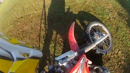 Kawasaki kx85 And CRF150f fails - GoPro Hero 2