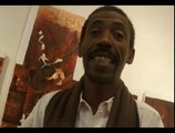 Hommage de l’artiste peintre Mohamed Aly Bilal  à Nelson Mandela