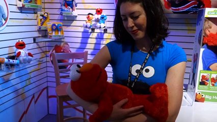 Big Hugs Elmo Hands-on at Toy Fair 2013