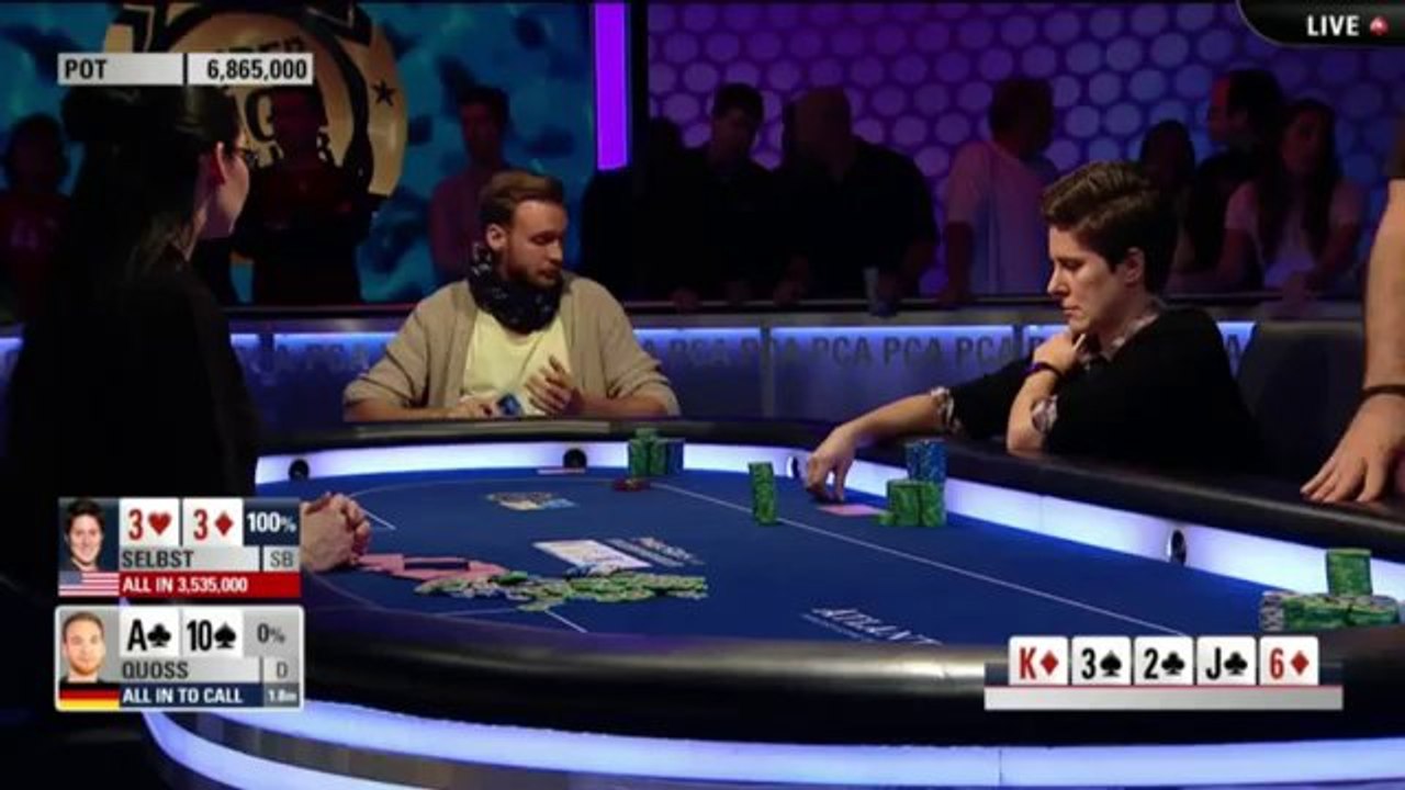 Tournoi de poker live PCA 2014 - PCA Super High Roller, Jour 3