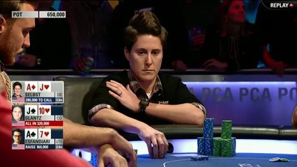 Живой покерный турнир PCA 2014 - супертурнир хай-роллеров PCA, день 3