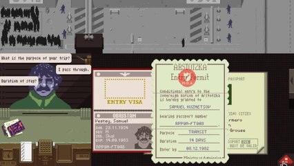 Papers, Please avec Fanta - Episode 2 - Playthrough FR HD