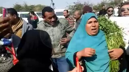 سيدة منوفية تغني لمرسي بتوع النهضة النصابين طلعوا تجار دم ودين