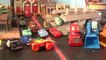 Pixar Cars Lightning McQueen Hydro Wheels with Mack Hydro Wheels, and Rip Clutchgoneski Hydro Wheels