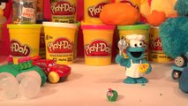 Play Doh Surprise Eggs, 6 Hello Kitty Surprise Eggs with the Cookie Monster Chef and more   lol   co