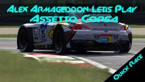 Alex Armageddon Let's Play Assetto Corsa - 3 Lap 12 Car Race Silverstone International