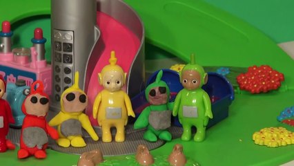Play Doh Teletubbies fun building Tinky Winky, Dipsy, LaaLaa, and Po
