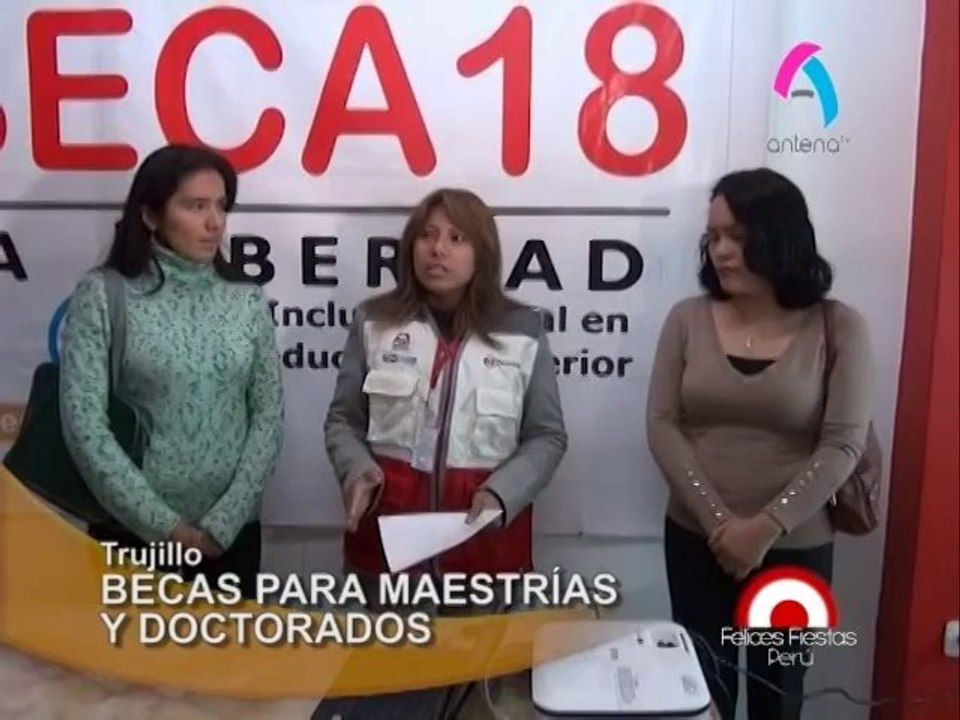 El Programa nacional de Becas, PRONABEC, convoca a jóvenes interesados en becas para maestrías y doctorados