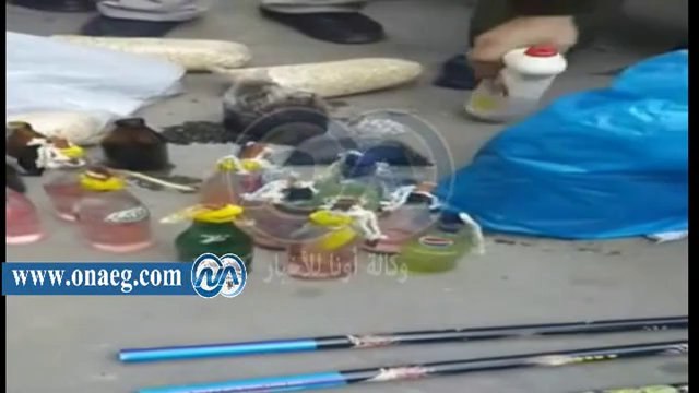 أمن الإسكندرية يضبط أسلحة ومولوتوف بتظاهرة للإخوان