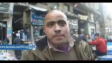الباعة الجائلون في الفجالة يروون  مشاكلهم مع الحي