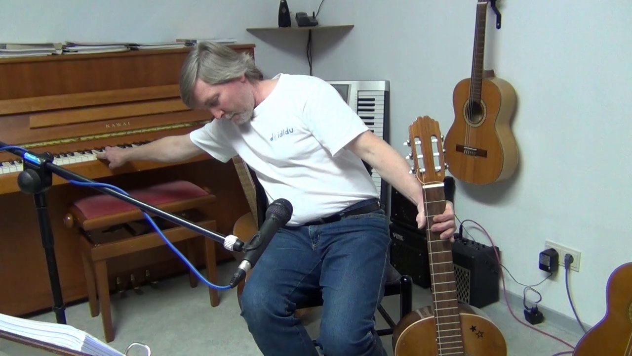 Didldu © saiten aufziehen konzertgitarre (ausführlich 30min.)