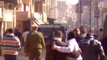 قوات الأمن  تفض مسيرة لأنصار الإخوان بالمنيا