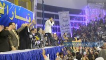 مصطفى كامل يشعل فرحة المصريين أثناء احتفال تيار الاستقلال بالدستور علي أنغام 