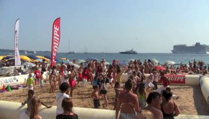 Karaté plage à Cannes. 2012