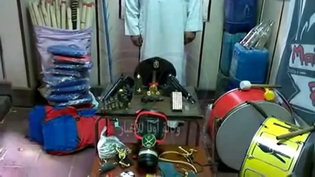 أمن الغربية يضبط إخواني وبحوزته أسلحة نارية ورتبة عسكرية ودروع وبنزين