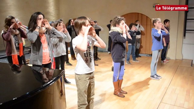 Vannes. Des élèves donnent de la voix