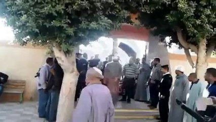 شيخ الأزهر يدلى بصوته فى لجنة بمدرسة العوامية بالبر الشرقي بالاقصر